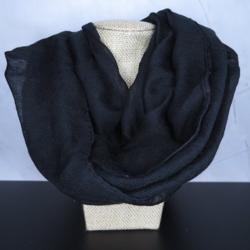 Black Infinity Scarf - image 4